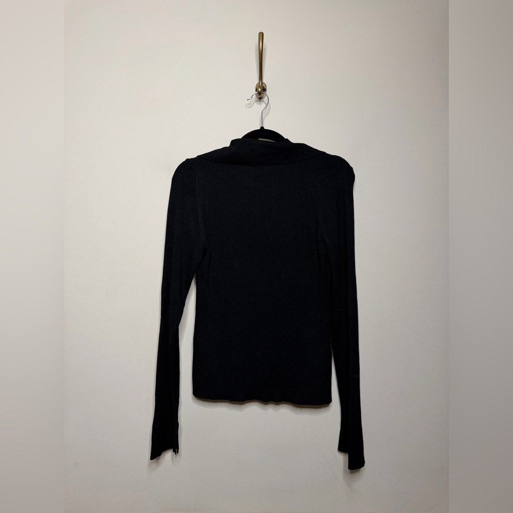 Mango Ribbed Sweater With Jewel Button - Picture 7 of 7